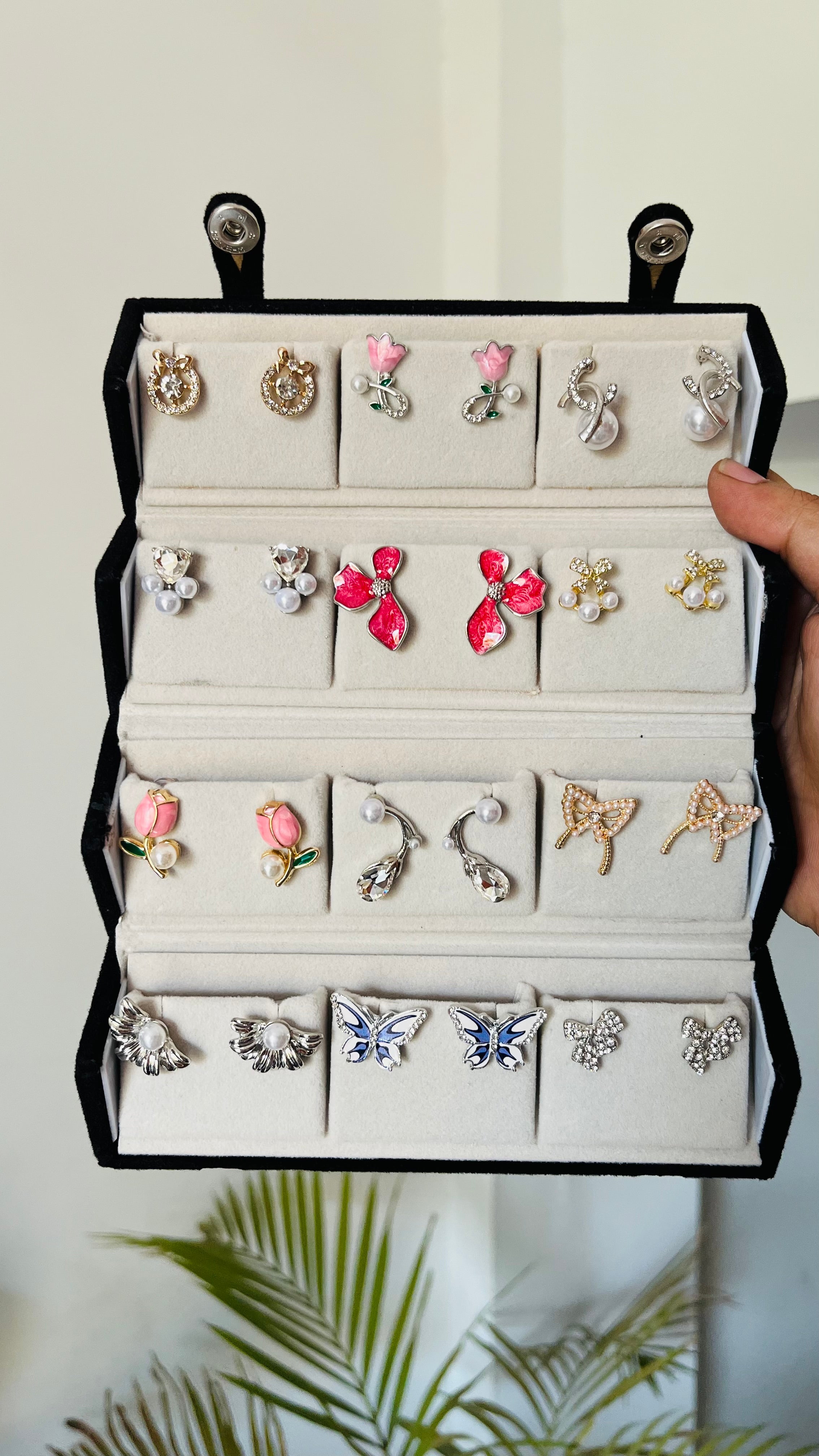 Earrings treasure box