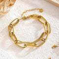 Layer bracelet